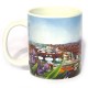 Tazza in ceramica panorama di Firenze