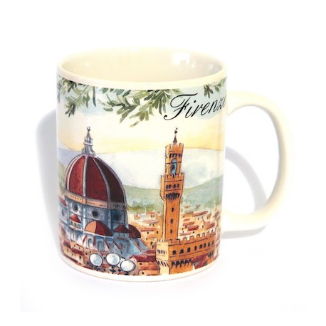 Tazza in ceramica Piazzale Michelangelo Firenze