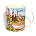 Tazza da souvenir Toscana multiveduta
