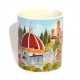 Tazza in ceramica Toscana multiveduta