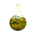 Posamestolo in ceramica Toscana girasoli