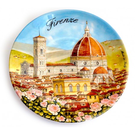 Piatto ø20 cm FI24 Duomo di Firenze
