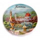 Piatto ø20 cm FI27 Panorama di Firenze