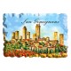 Roccetta magnetica con San gimignano girasoli