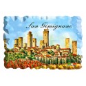 Roccetta magnetica con San gimignano girasoli