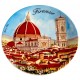 Piatto da souvenir con il duomo di Firenze FI30