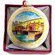 Pallina di natale da souvenir con il Ponte vecchio di Firenze