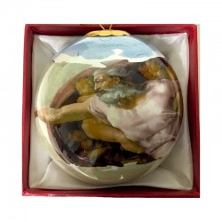 Palline di natale da souvenir con la creazione