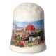 Ditale da souvenir con il panorama di Firenze FI29