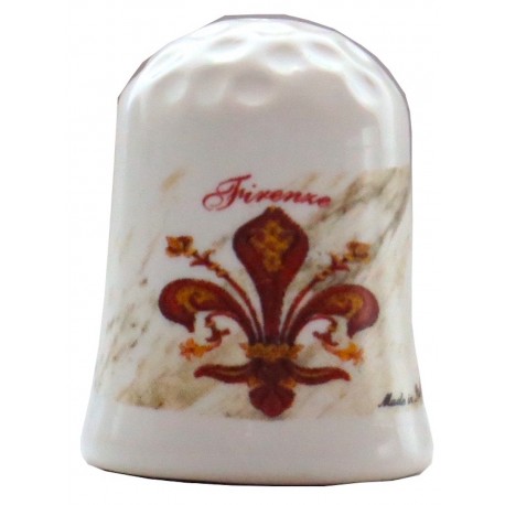 Ditale da souvenir con il Giglio
