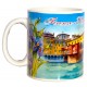 Tazza da souvenir con il Ponte vecchio di Firenze FI33