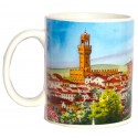 Tazza da souvenir con il panorama di Firenze FI29