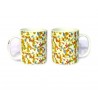 Tazzina in ceramica stile fiorentino