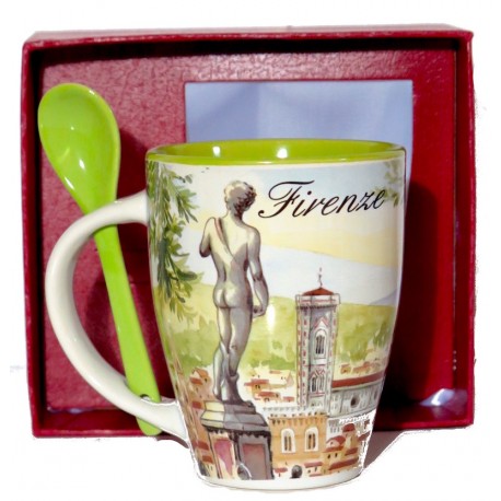 Tazza da souvenir con il piazzale Michelangelo
