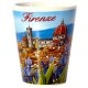 Bicchierino conico con il panorama di Firenze FI20