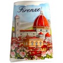 Souvenir magnetico tegolina con il Duomo FI24