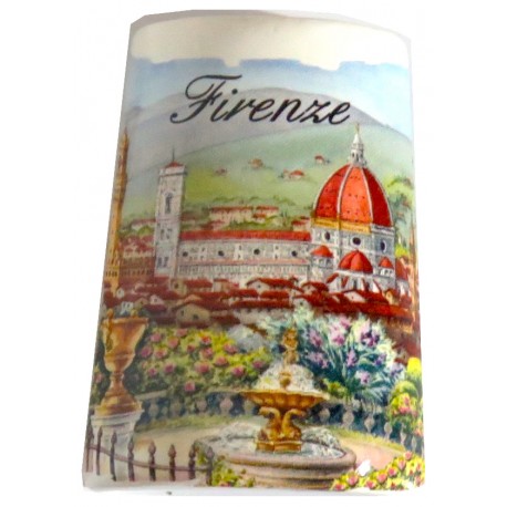 Souvenir magnetico con il panorama di Firenze FI27