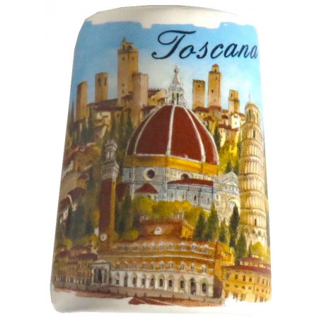 Tegolina magnetica con i monumenti della Toscana TS3