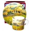 Set caffé da souvenir della Toscana TS1