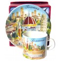 Set da caffé da souvenir della Toscana TS3